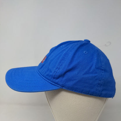 Unbranded Men's Slideback Hat Blue Size OS Embroidered Dad Bod Logo Cotton