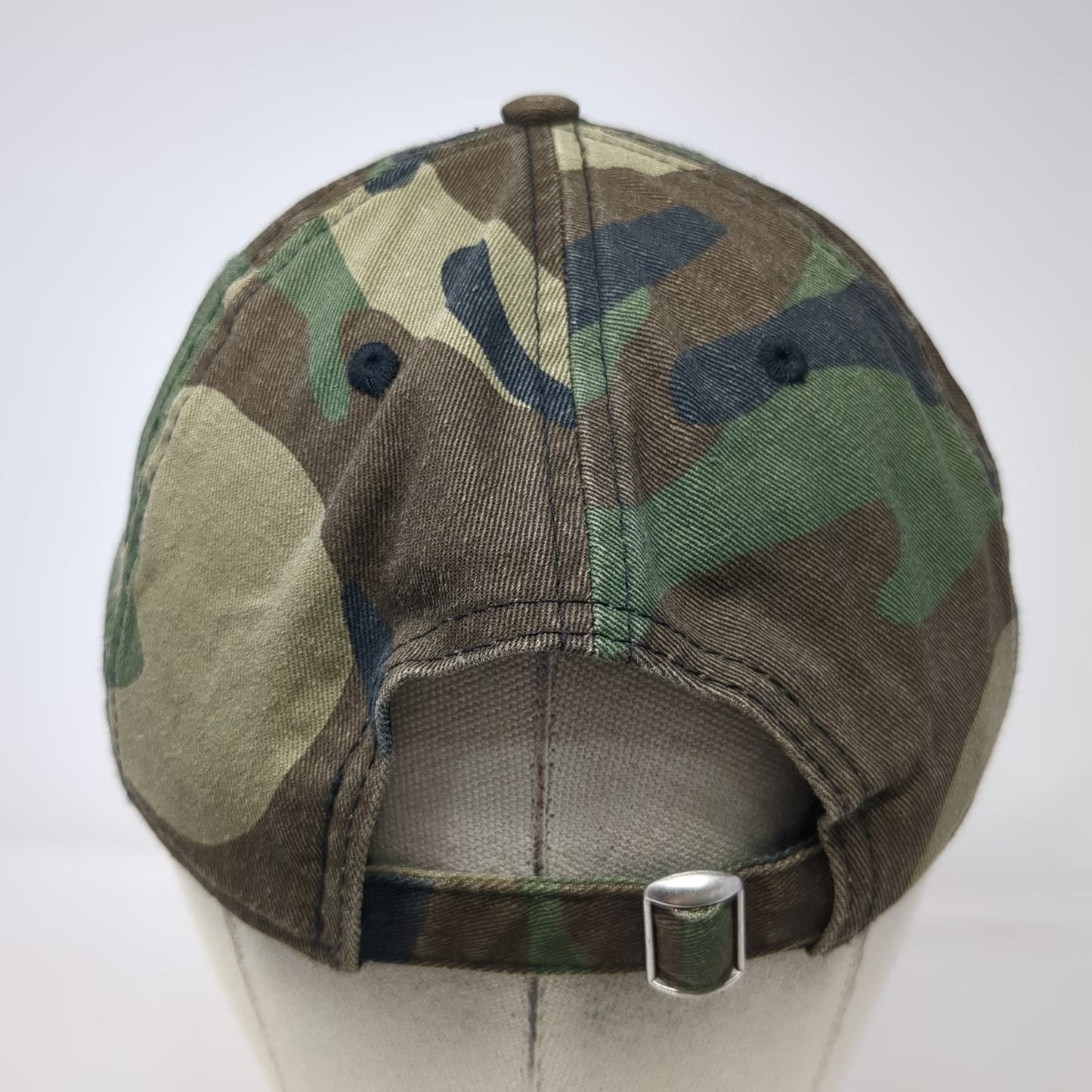 New Era New York Mets MLB Baseball Cap Green Camo One Size 9TWENTY Slideback Hat