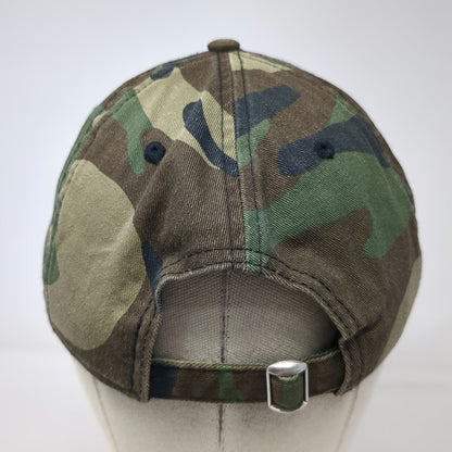New Era New York Mets MLB Baseball Cap Green Camo One Size 9TWENTY Slideback Hat