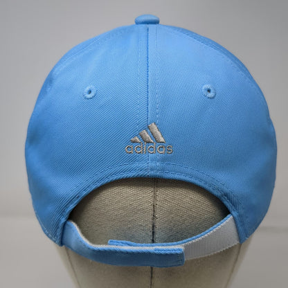 Adidas Baseball Cap Blue One Size Logo AEROREADY Strapback Performance Hat