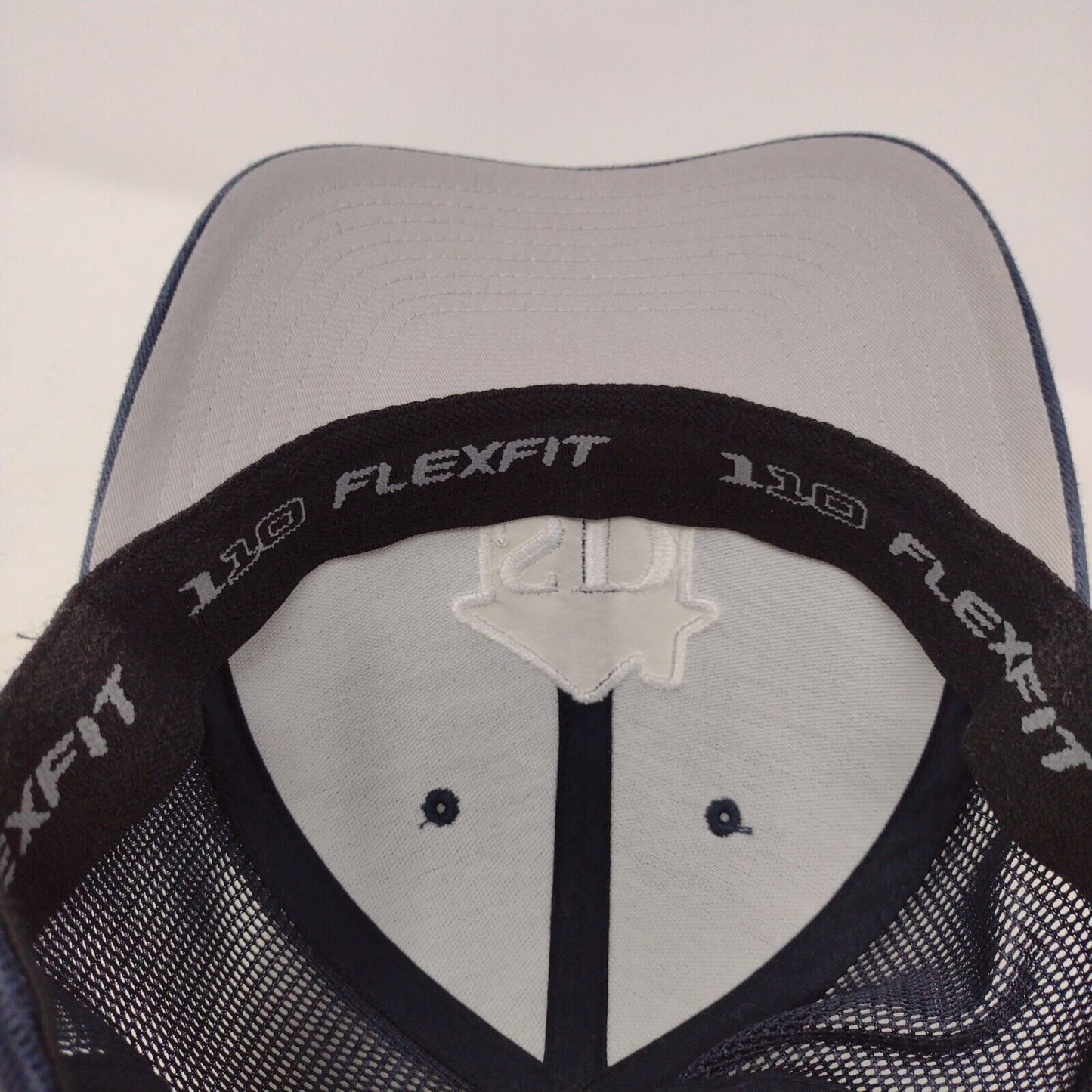 SD Snapback Trucker Hat Blue OSFA 110 Flexfit Adjustable Embroidered Mesh Back