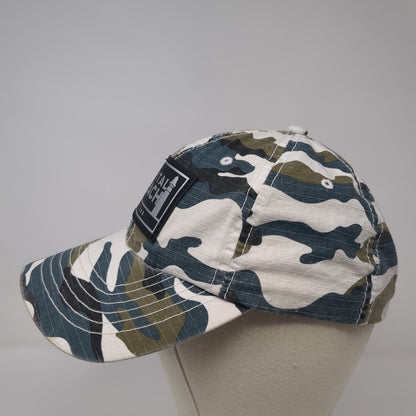 Crystal Beach Texas Strapback Baseball Cap Multicolor One Size Adjustable Camo