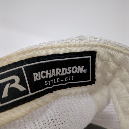 Crossfit Wild Wood Snapback Trucker Hat Gray OS Adjustable Mesh Back Richardson