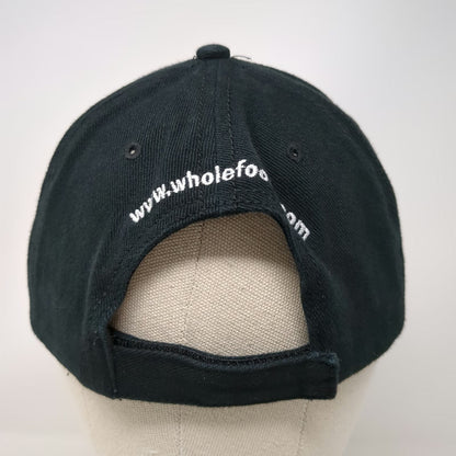 Otto Baseball Cap Black OSFM Country Natural Beef Whole Foods Cotton Hat Logo