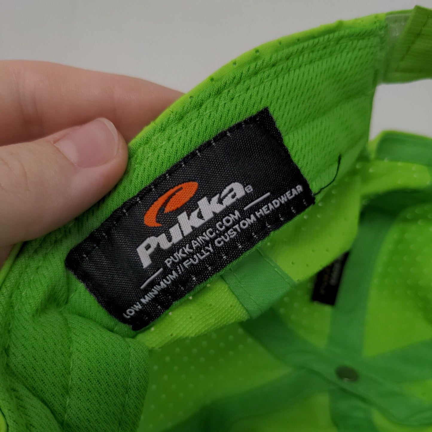 Timber Pines Golf Strapback Hat Green One Size Laser Cut Pukka Inc
