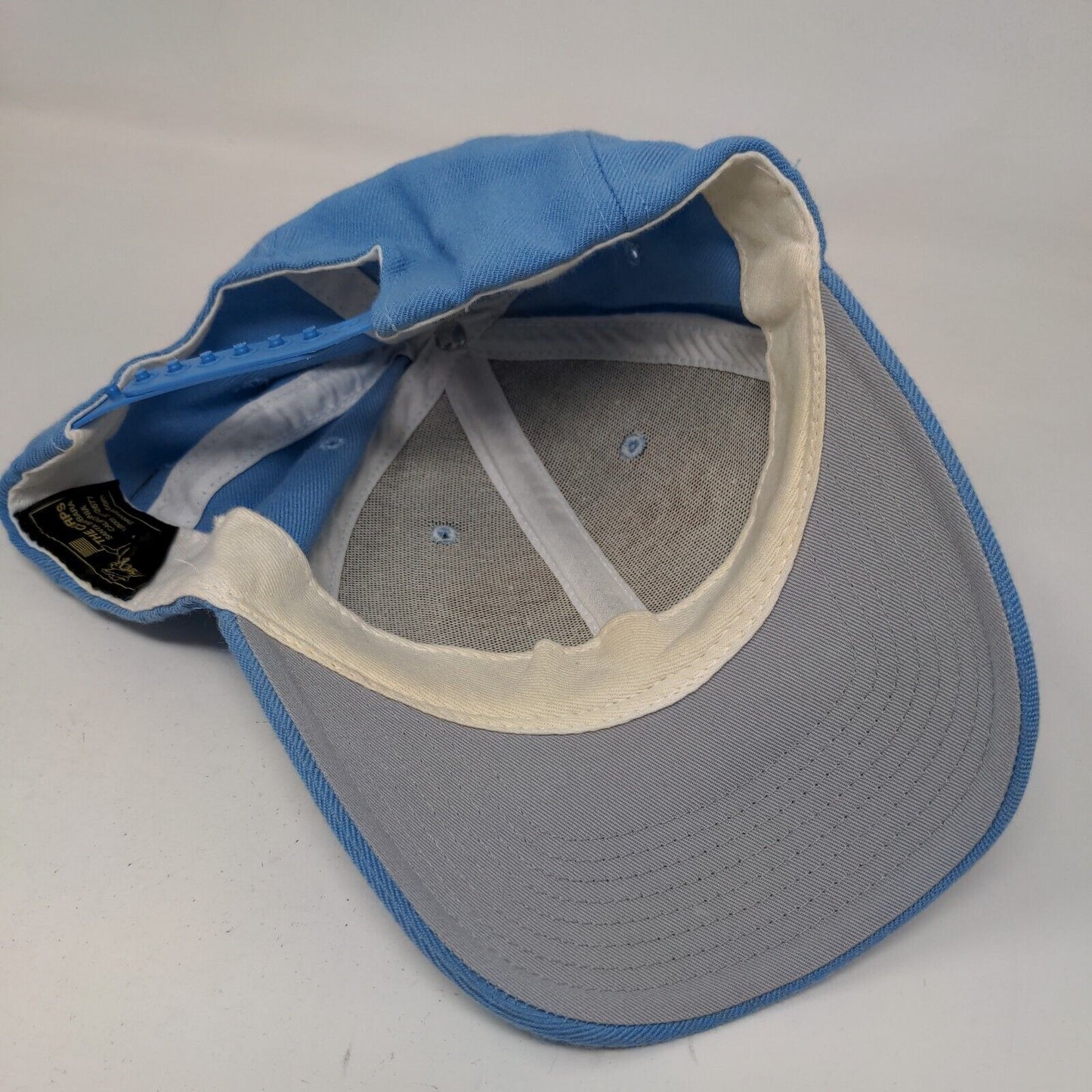 Carl Vinson 70 Vis Per Mare Snapback Hat Blue One Size Embroidered The Corps