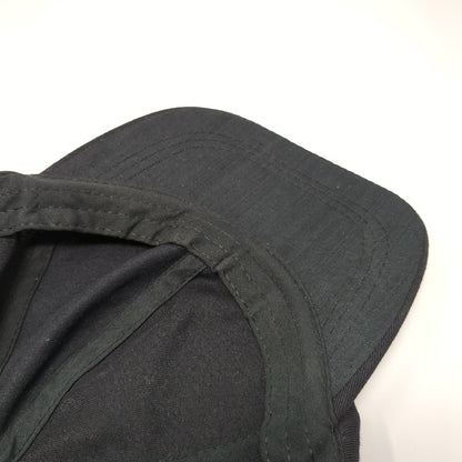 DYJ Strapback Hat Bun Ponytail Black One Size Adjustable Embroidered