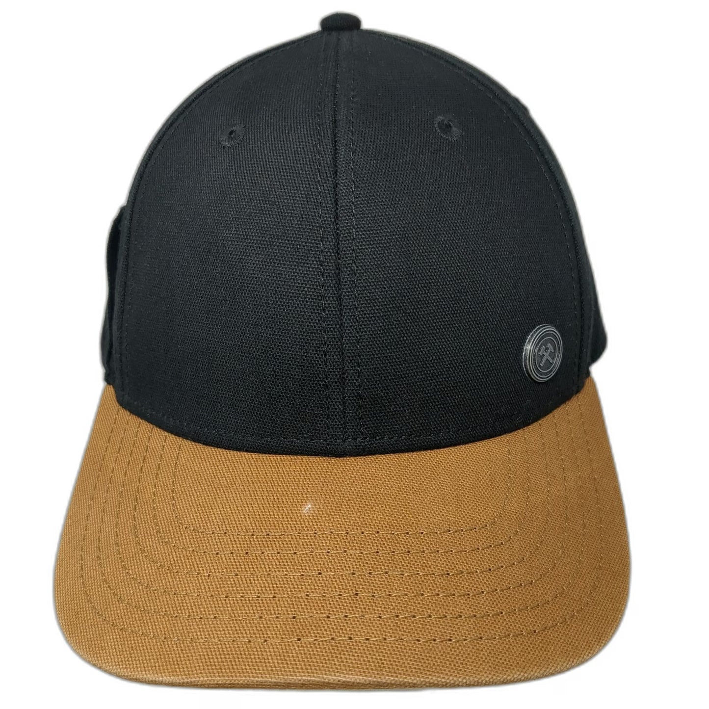 George Baseball Cap Black One Size Strapback Side Pocket Hammer Pick Pin hat