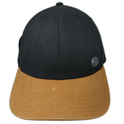 George Baseball Cap Black One Size Strapback Side Pocket Hammer Pick Pin hat