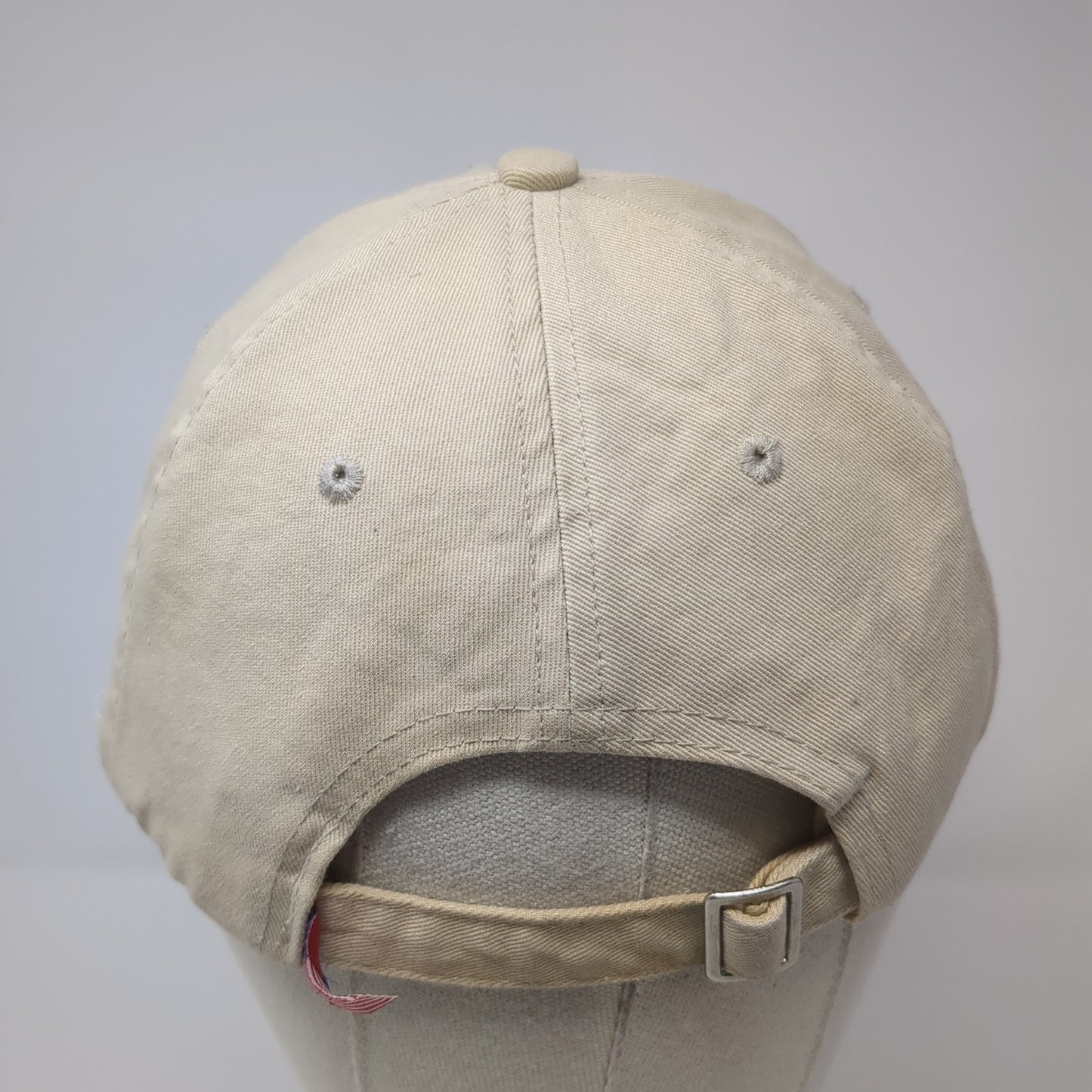 James Harden Slideback Hat Beige One Size Adjustable Embroidered Bayside