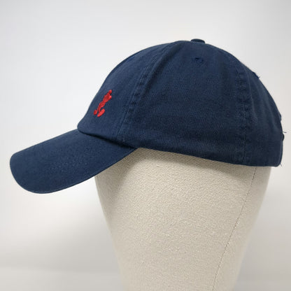 Walt Disney World Baseball Cap Blue One Size Mickey Mouse Slideback Cotton Hat
