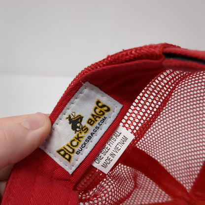 Farm Bureau Ins. Strapback Mesh Back Trucker Hat Multicolor One Size