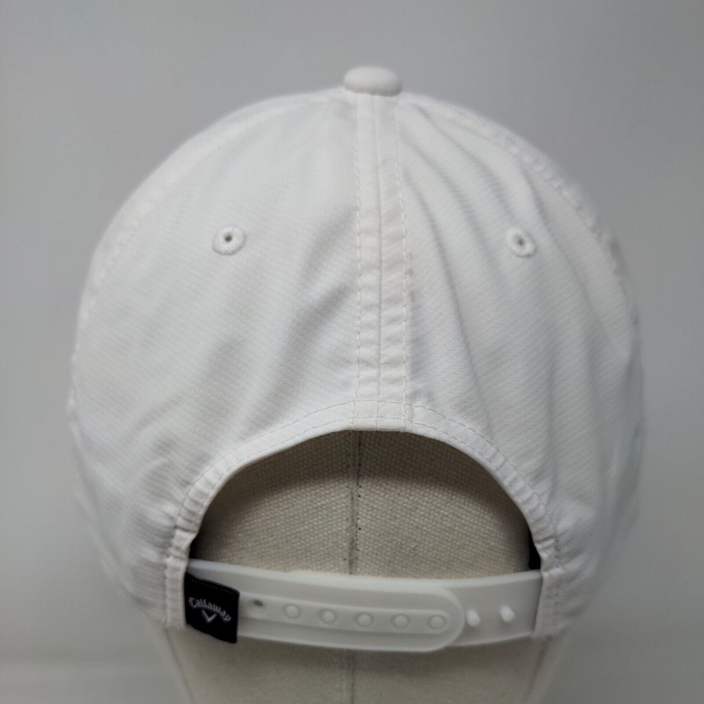 Callaway Since 1982 Snapback Hat White One Size Adjustable Embroidered Flexfit