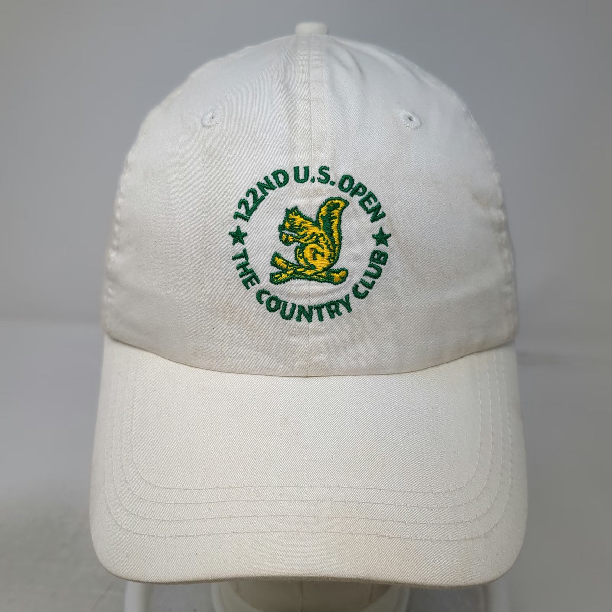 Ahead Baseball Cap White One Size 122nd U.S. Open Country Club USGA Member Hat