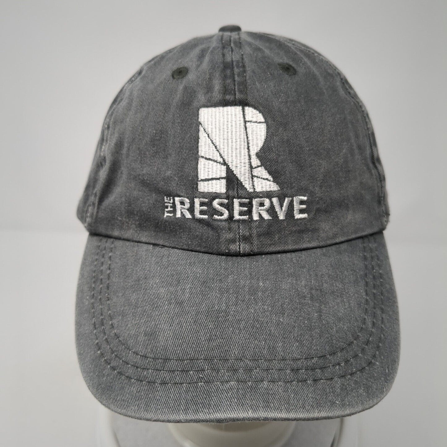 The Reserve Slideback Hat Gray One Size Adjustable Simplicity 6 Panel