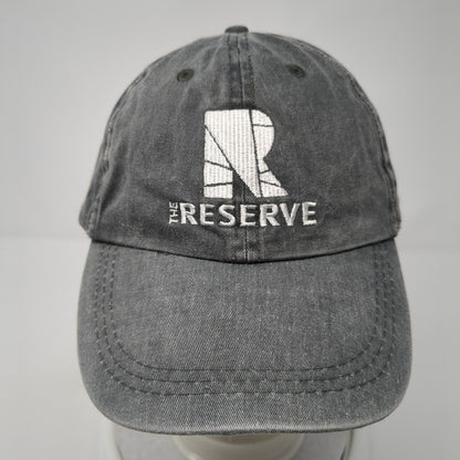 The Reserve Slideback Hat Gray One Size Adjustable Simplicity 6 Panel