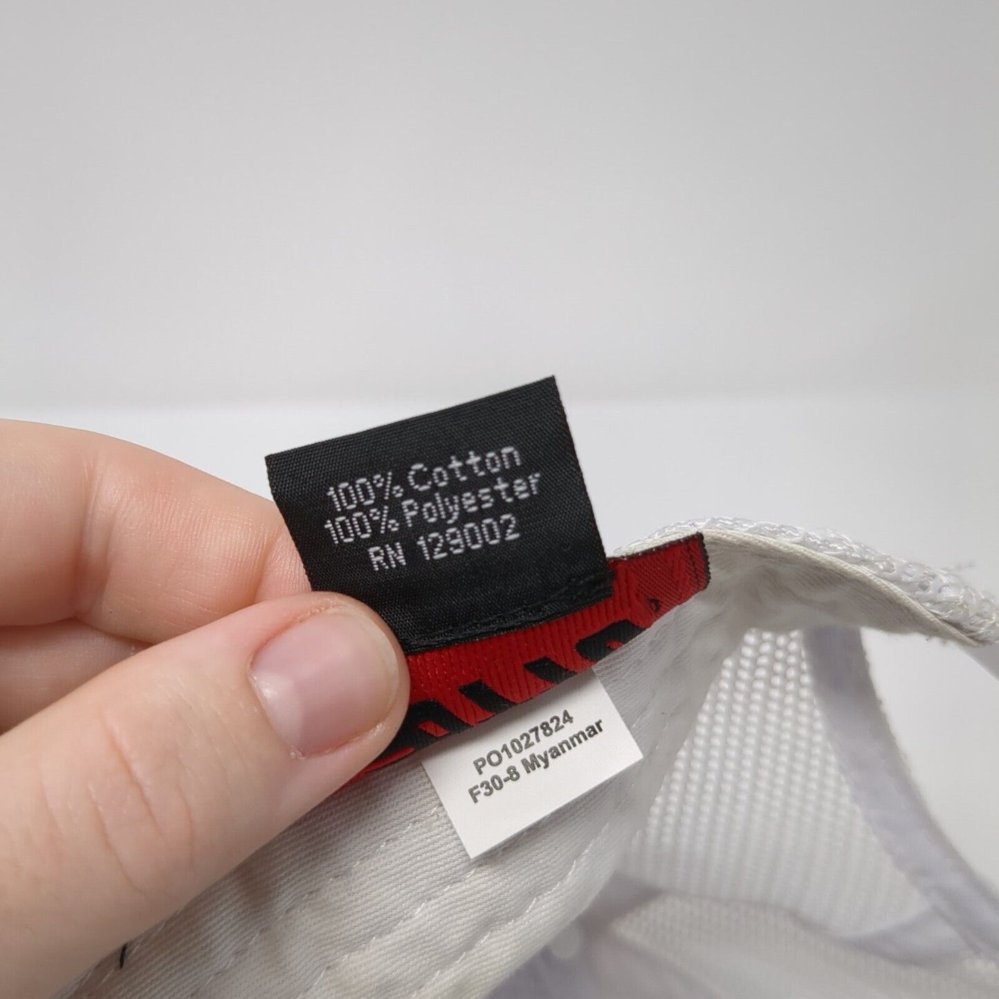 Parform Snapback Mesh Back Trucker Hat White OSFM Embroidered Otto