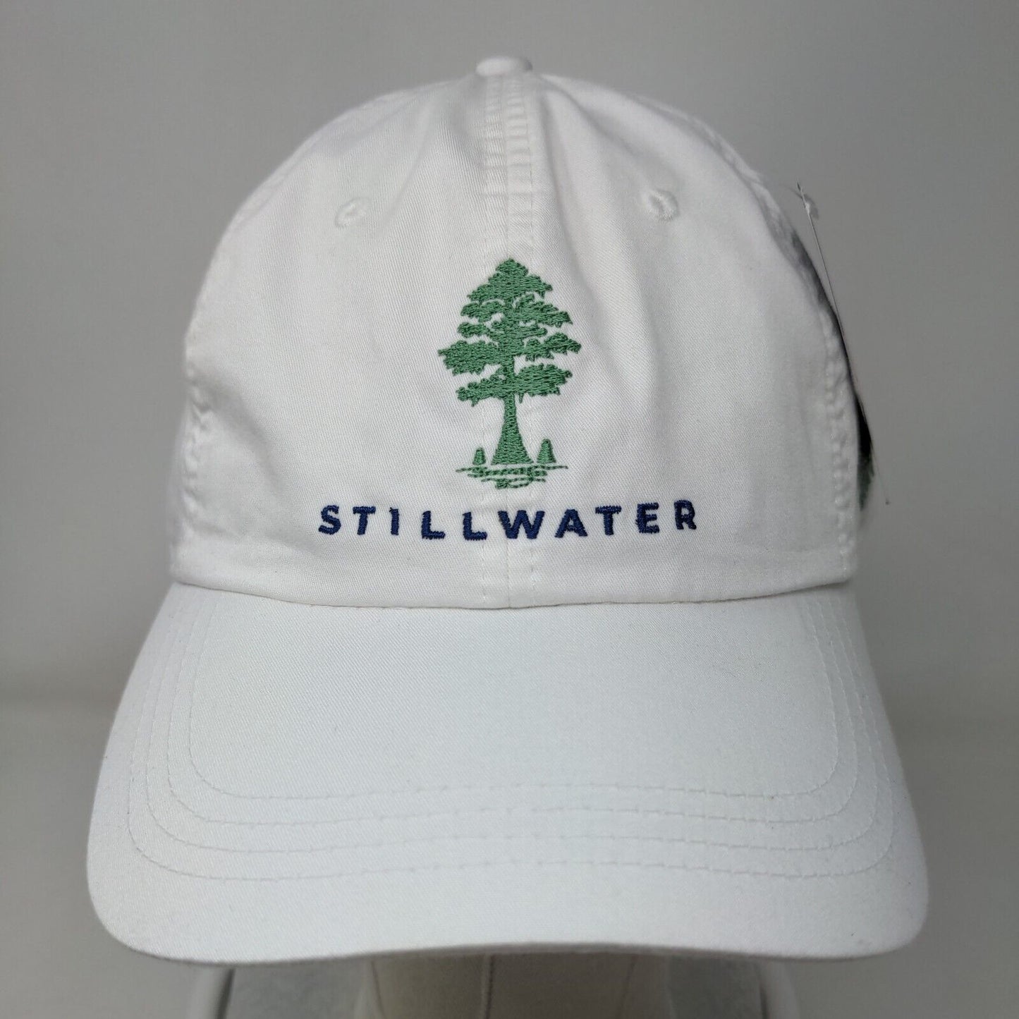 Stillwater Tree Established 2022 Strapback Hat White Classic Fit W/Tags