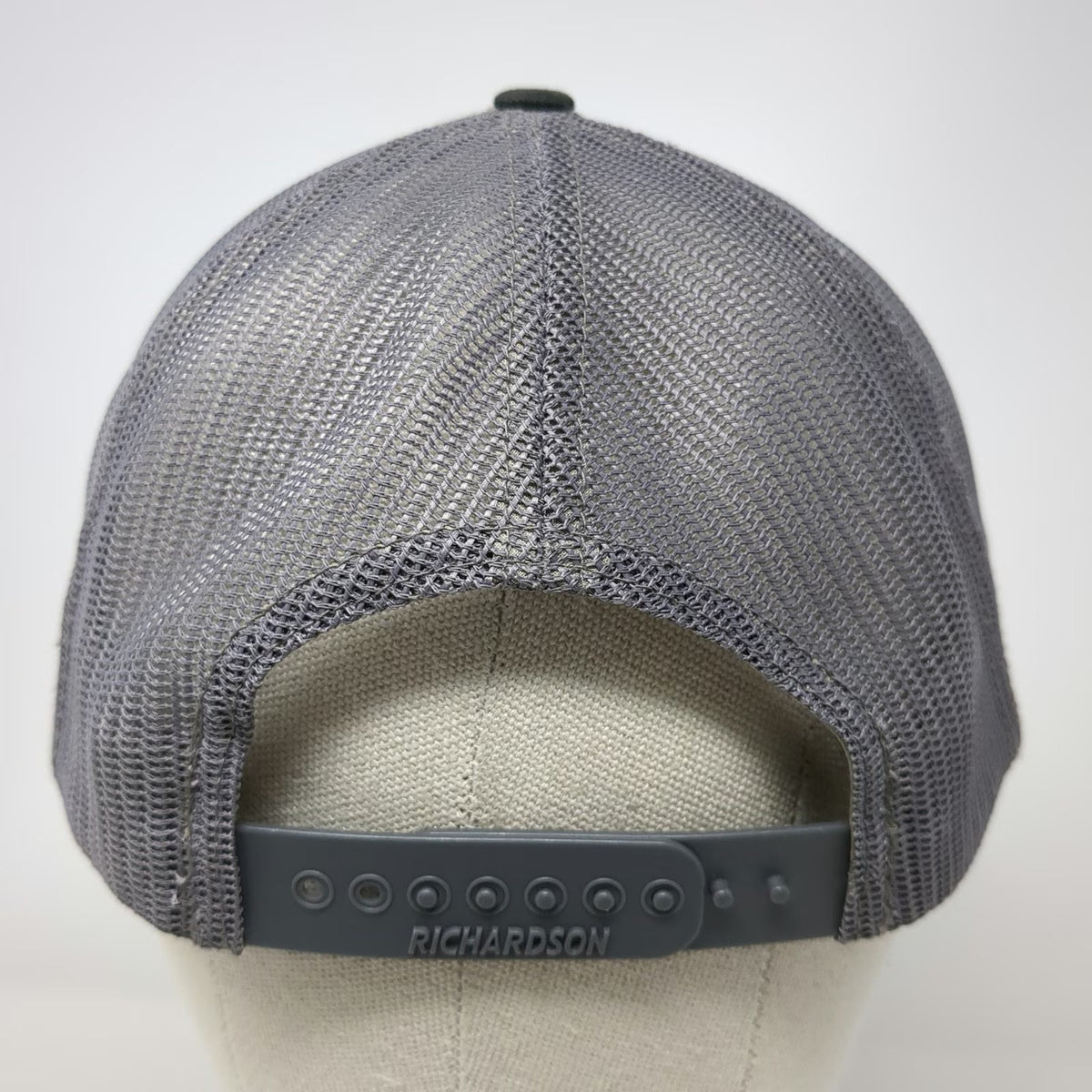 Richardson Trucker Hat Gray One Size Intermountain Specialty Gases Mesh Back