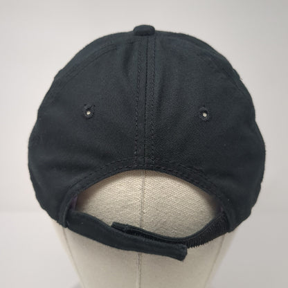 Chevrolet Strapback Hat Black One Size Adjustable 6 Panel General Motors