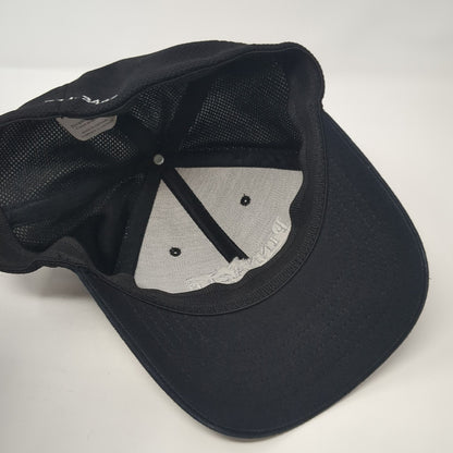 Pinnacle Services Fitted Hat Black XL Embroidered Stretch Vent Holes