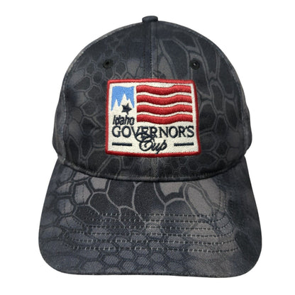 Idaho Governor's Cup Strapback Hat Camouflage OS Adjustable Embroidered Kryptek