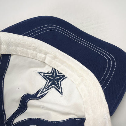 Dallas Cowboys NFL Authentic Baseball Cap White One Size Blue Star Hat Slideback