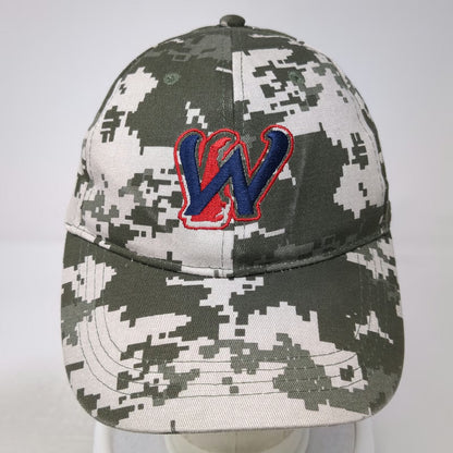 BWM Global Baseball Cap Green OSFM Digital Camo Coca-Cola W Eagle Logo Hat Strap