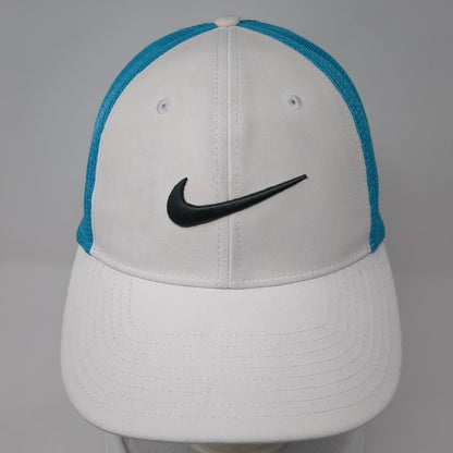 Nike Golf Fitted Mesh Back Hat Multi M/L Embroidered Swoosh 6 Panel