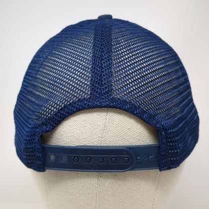 Boco Gear Trucker Hat Blue One Size Our Wild Mountain Graphic Wilderness Society