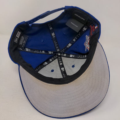 Chicago Cubs Snapback Hat Blue Size M/L Embroidered New Era 9Fifty MLB Logo
