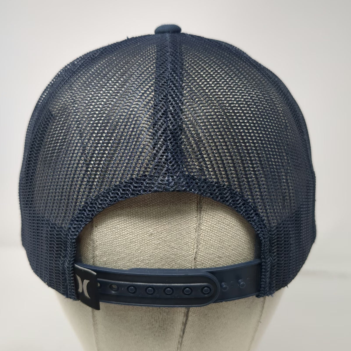 Hurley Trucker Hat Blue One Size Ombre Mesh Back Snapback Adjustable Flat Brim