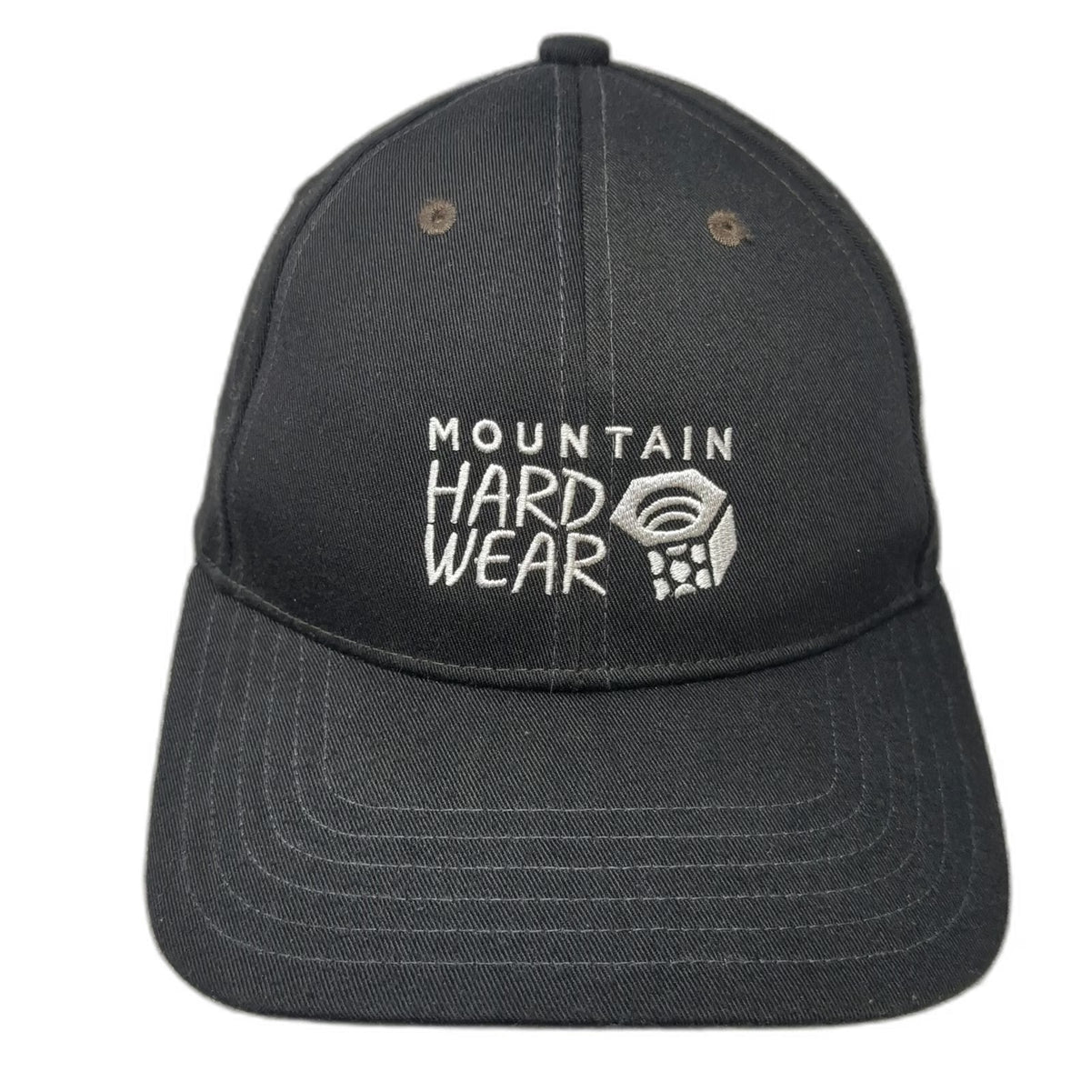 Mountain Hardwear Snapback Black One Size Hat Embroidered Logo Recycled Brim