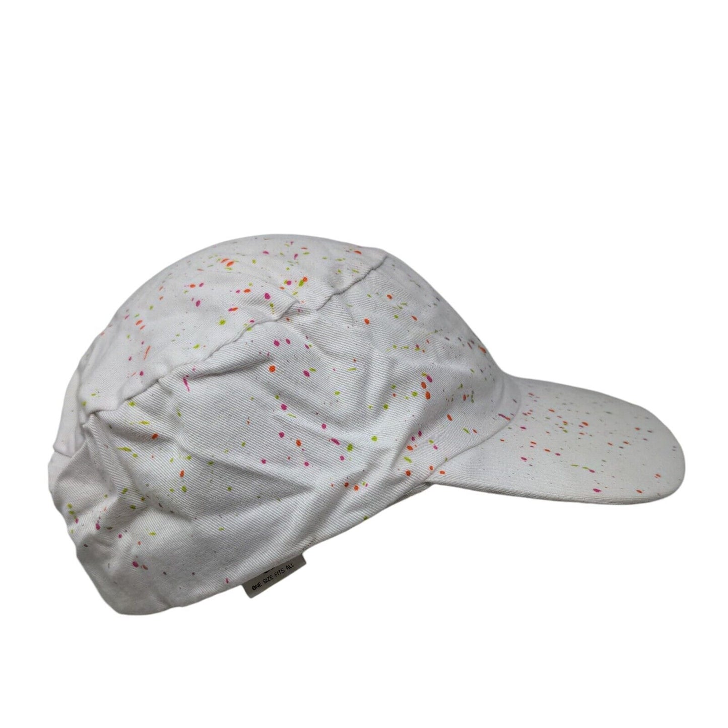 Sports Cap Army Cadeta Hat Multicolor OSFA Adjustable Splatter Paint Blank