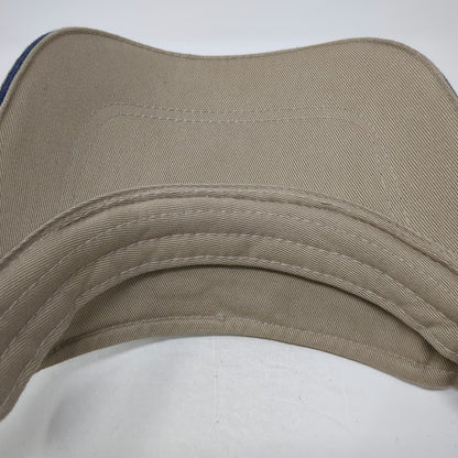 Souvenir DC Visor Beige One Size Washington D.C. USA Flag Strapback Hat