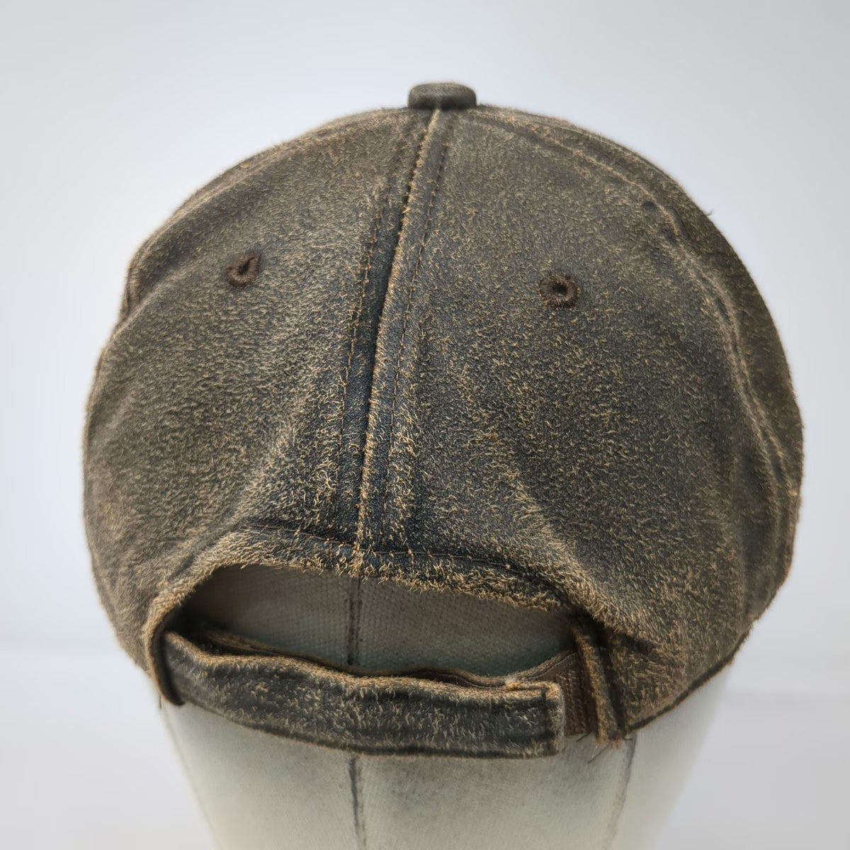 Outdoor Cap Baseball Cap Brown One Size Distressed Idaho Deer Strapback Hat