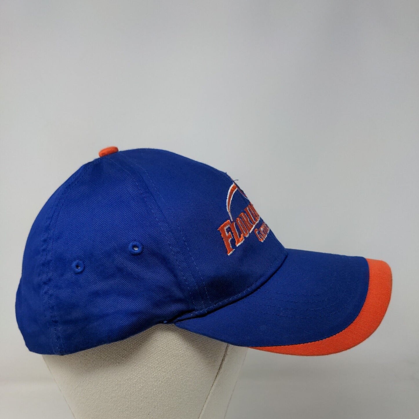 NCAA Men's Strapback Hat Blue OSFA Embroidered Florida Gators Logo 100% Cotton
