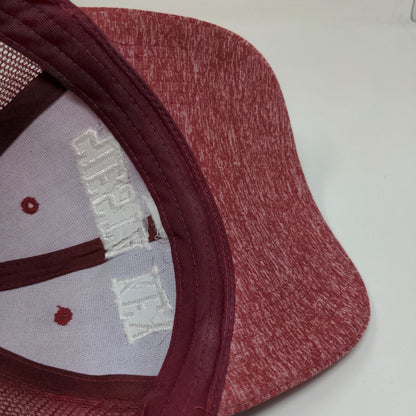 Siesta Key Florida Snapback Mesh Back Trucker Hat Red One Size 6 Panel