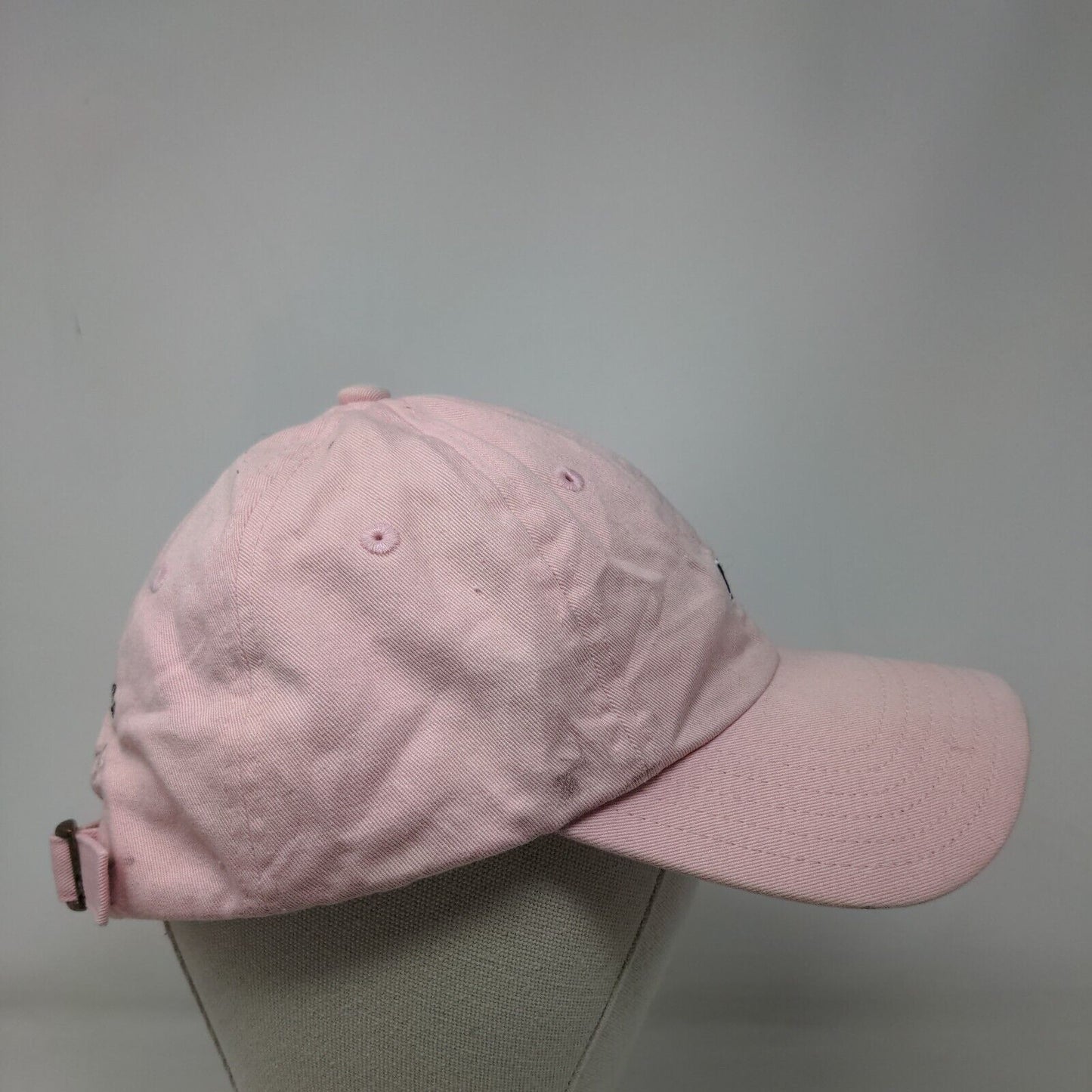 Vineyard Vines Whale Slideback Hat Pink One Size Embroidered Adjustable