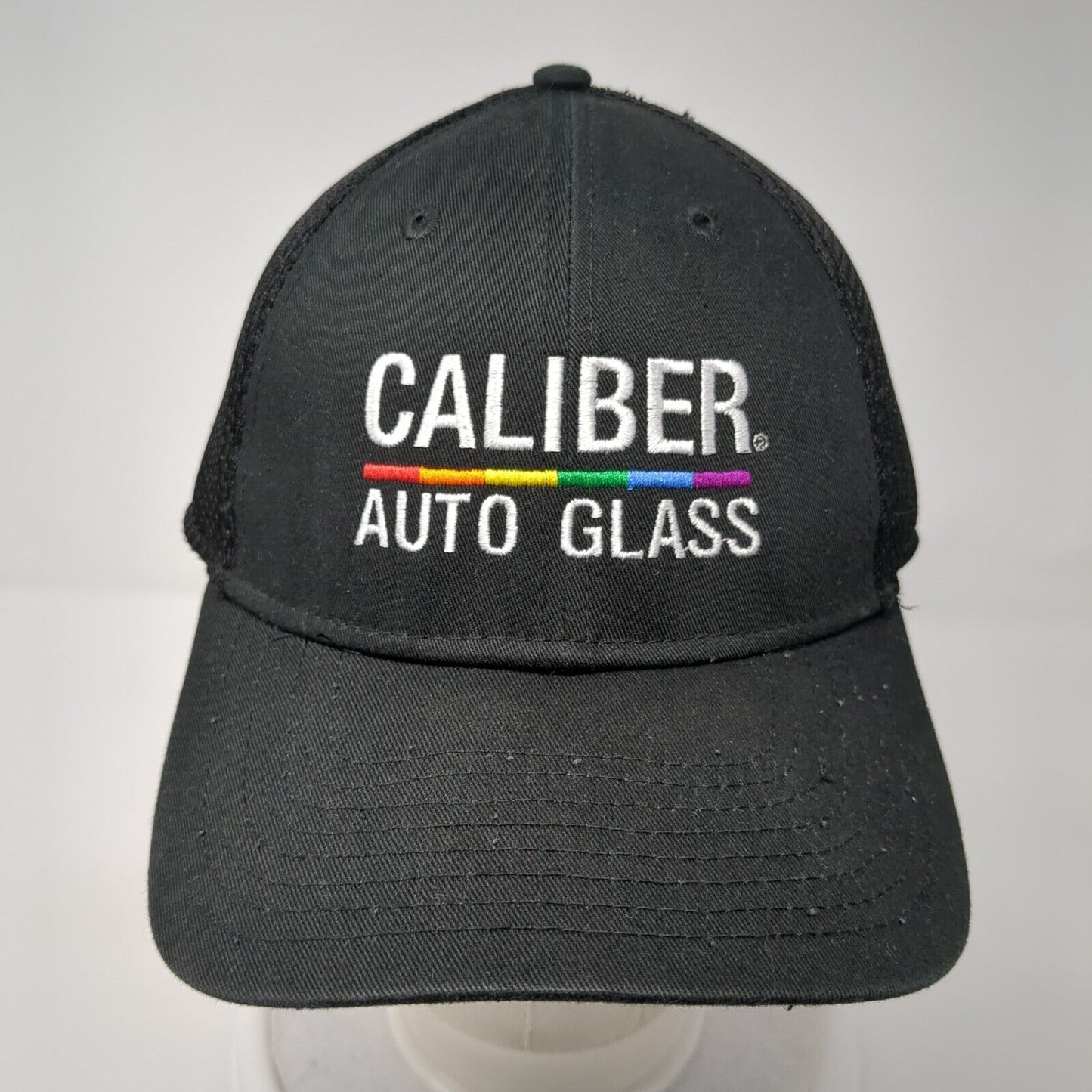 Caliber Auto Glass Snapback Mesh Back Hat Black One Size New Era 9Forty
