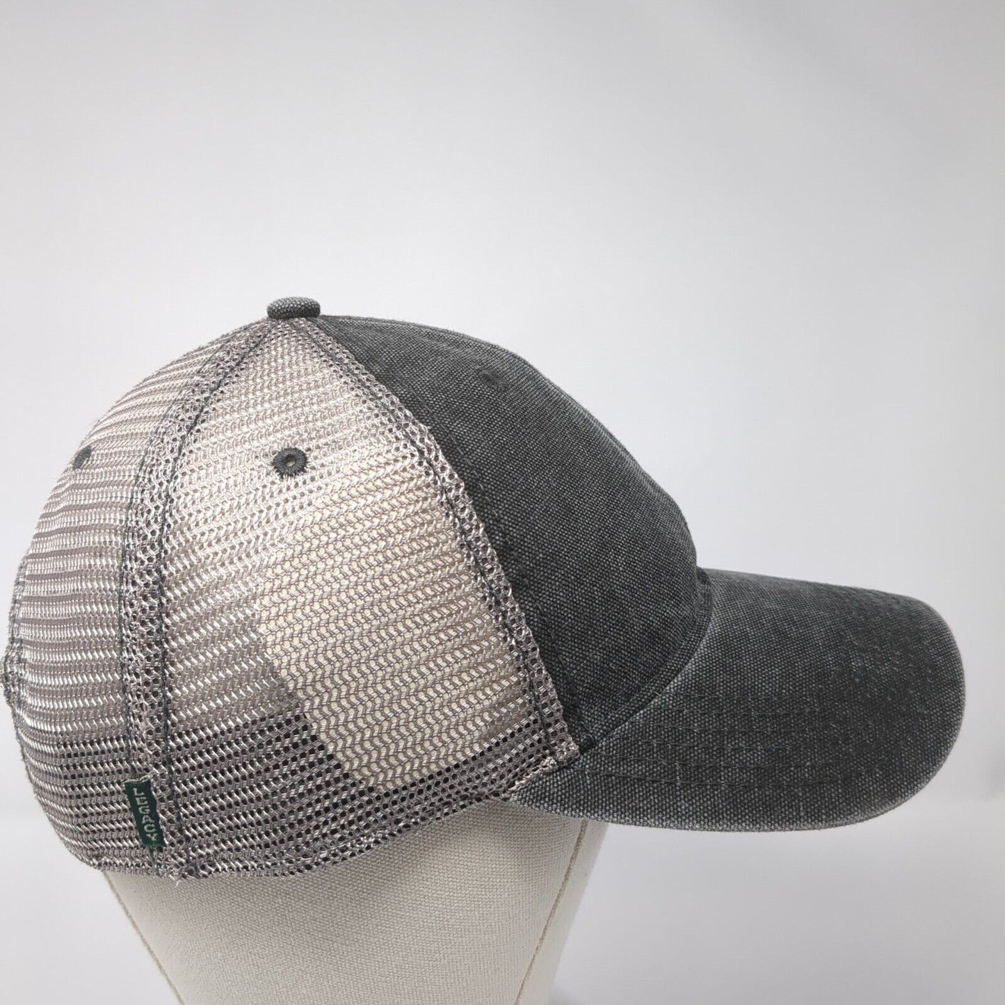 Floridatile Snapback Trucker Hat Gray OS Adjustable Embroidered Mesh Legacy