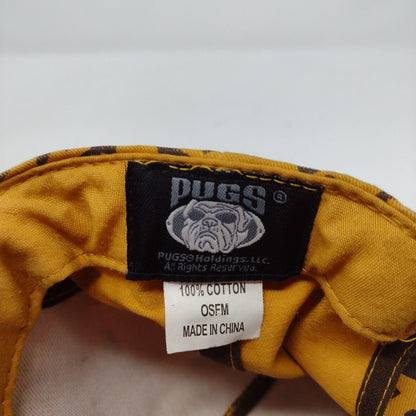 Animal Snapback Hat Multicolor OSFM Adjustable Vent Holes Pugs