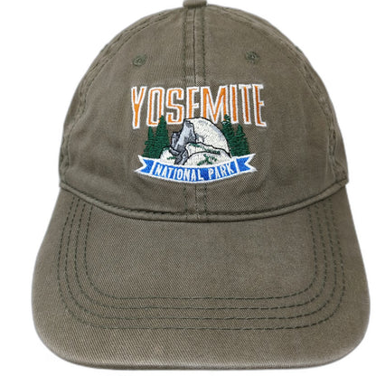 Prairie Mountain Baseball Cap Brown One Size Yosemite National Park Dome Hat