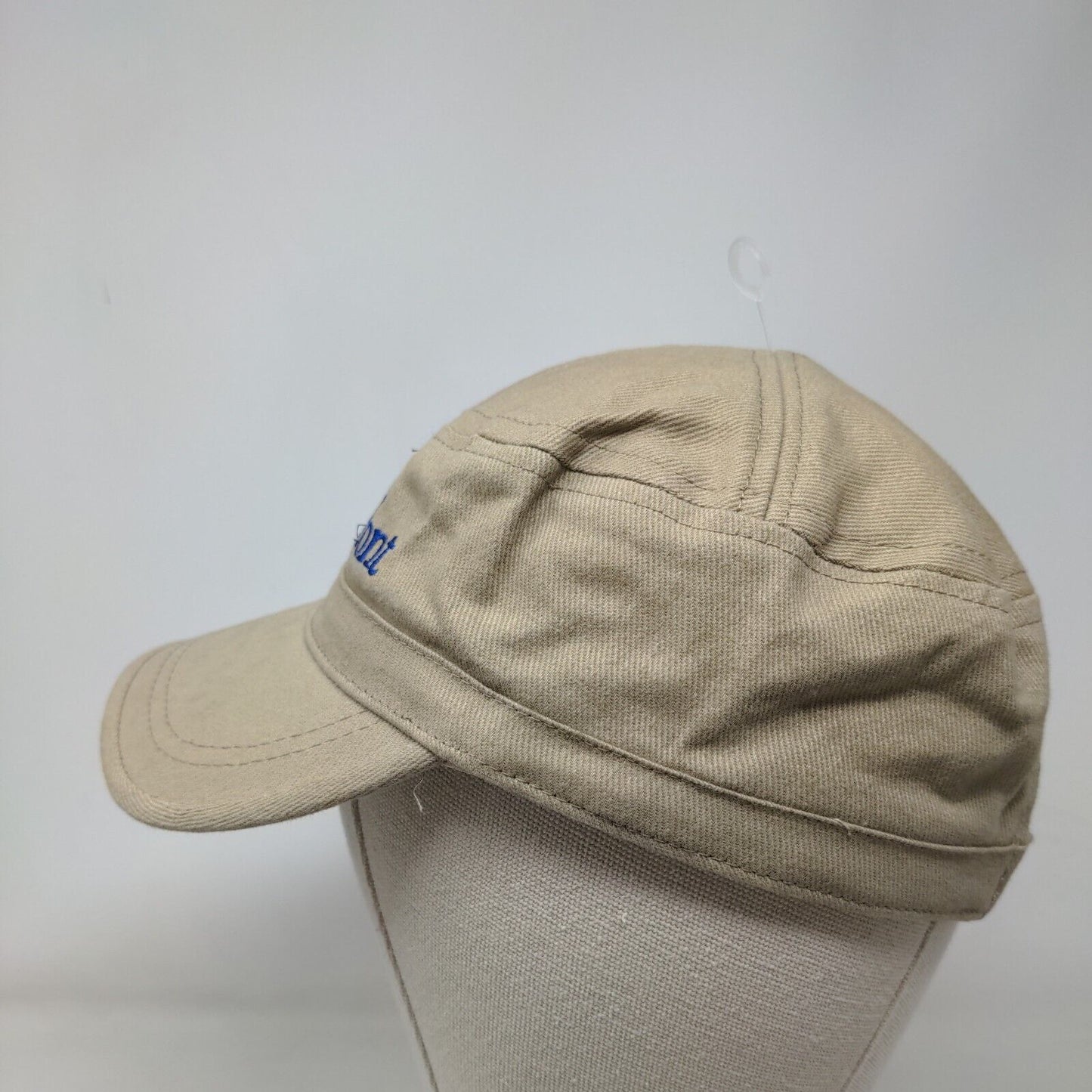 VA Home Front Strapback Cadet Army Cap Hat Tan One Size Embroidered