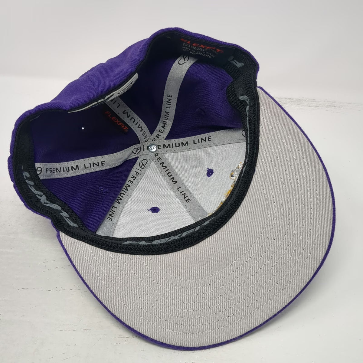 Cap America Baseball Cap Purple XL 4 The Fallen Purple Heart Flexfit Hat