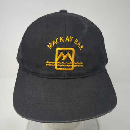 Mackay Bar Snapback Hat Black One Size River Of No Return Cameo Outdoor