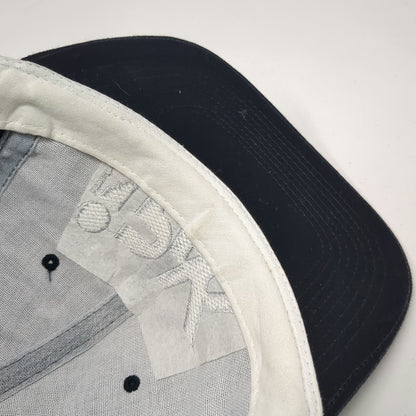Fahrenheit Snapback Gray One Size Hat iPAK Embroidered Logo Cotton Adjustable