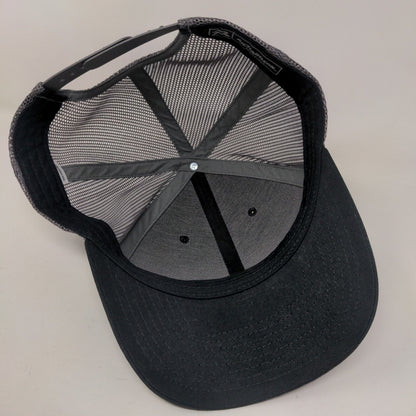 Pursuit Iron Man Patch Snapback Mesh Back Trucker Hat Black One Size