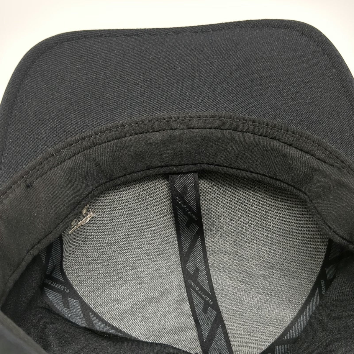 Flexfit Delta Baseball Cap Black XL Bullfrog Spas Performance Fitted Hat Stretch