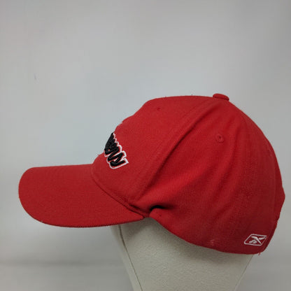 NFL Reebok Tampa Bay Buccaneers Strapback Hat Red OSFA Embroidered Logo